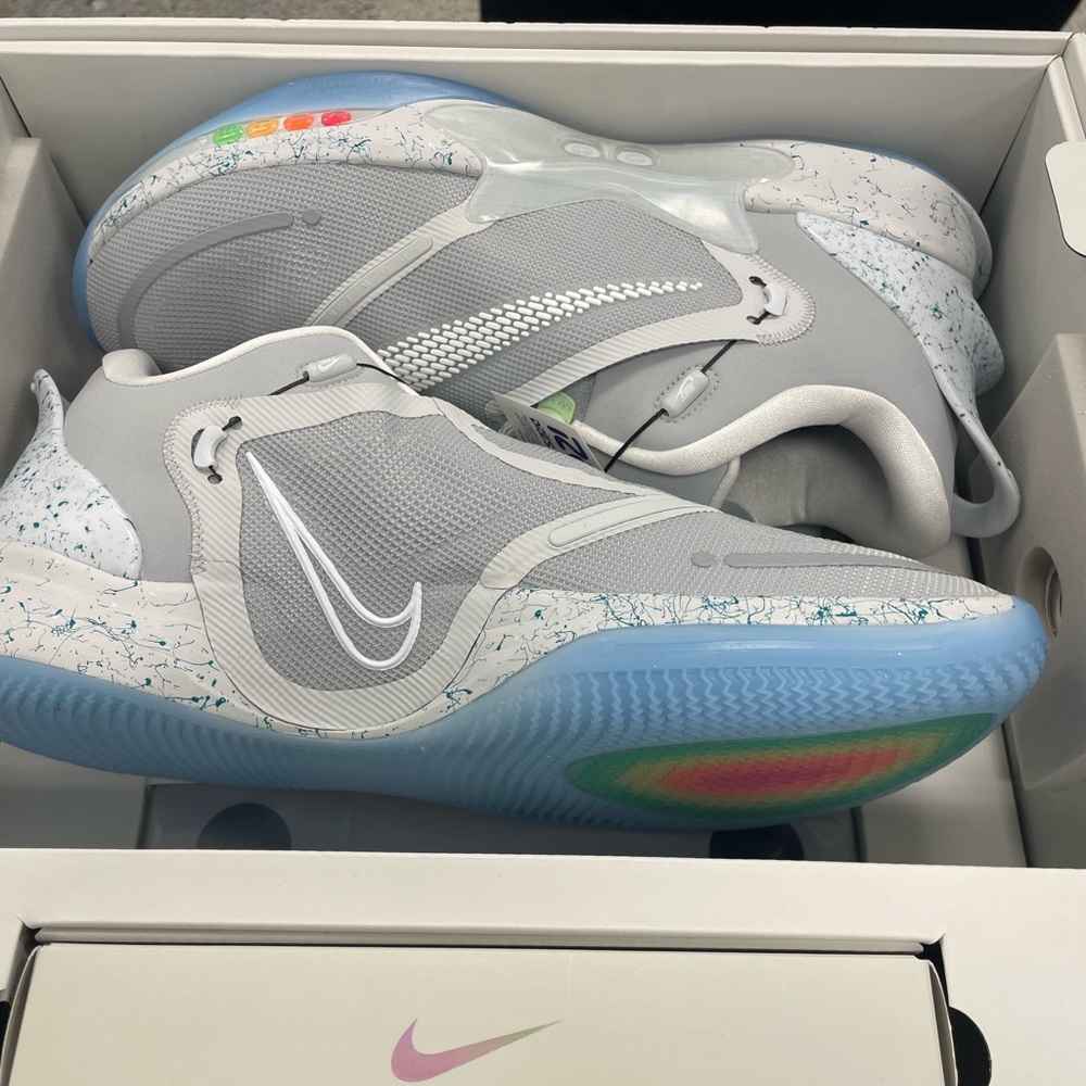 Nike adapt Mag BB Wolf grey 2020 Very Rare!!!!!!!! - Picture 3 of 5